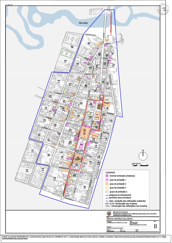 Mapas Centro Histórico de Castro (2024)