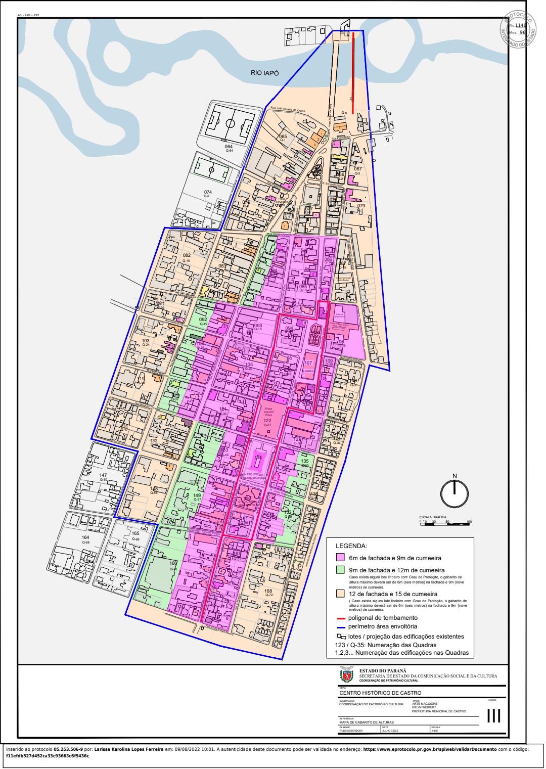 Mapas Centro Histórico de Castro (2024)