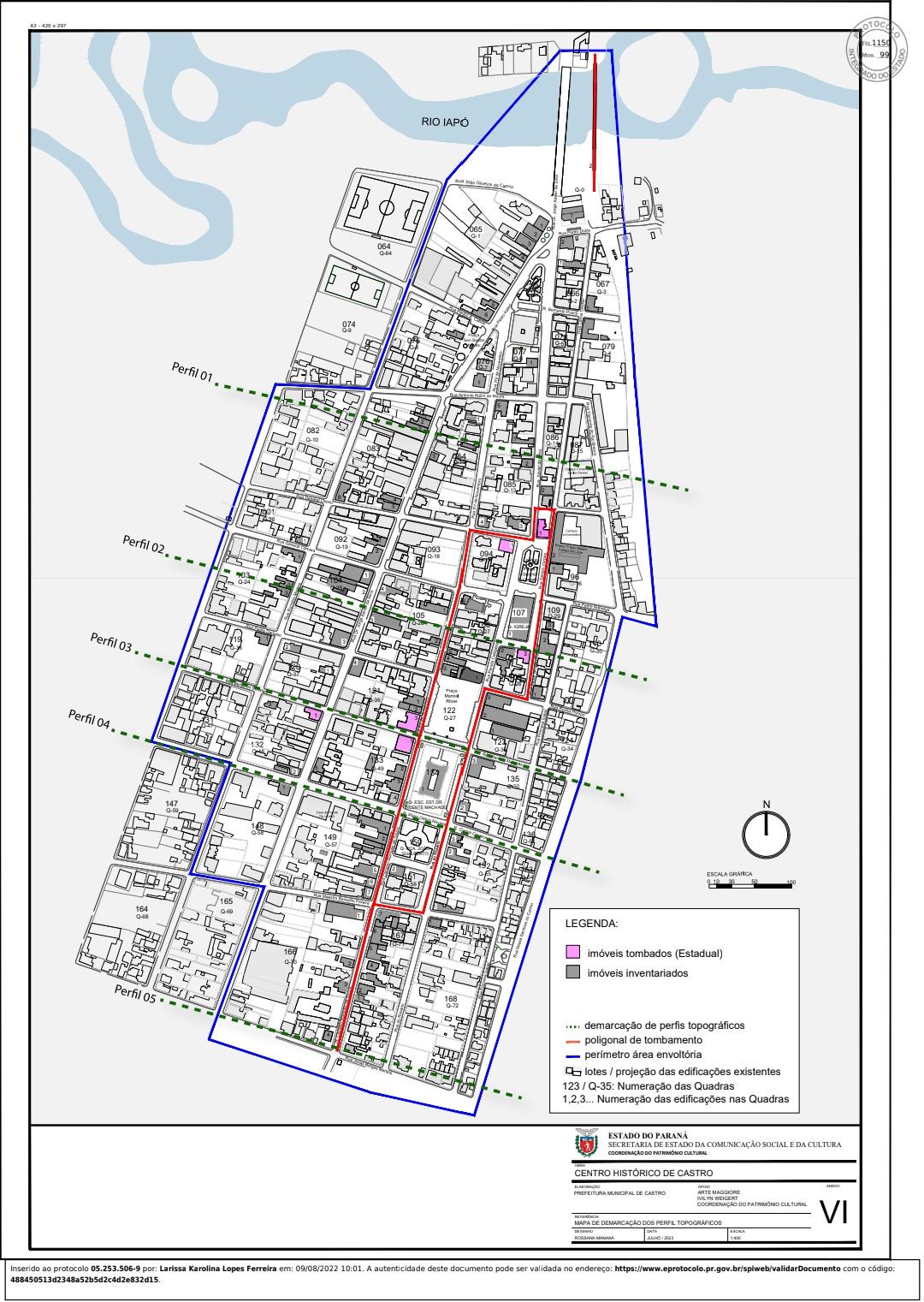 Mapas Centro Histórico de Castro (2024)