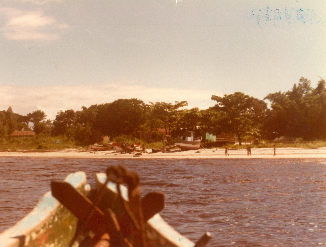 Vista da Praia de Nova Brasília - Ilha do Mel (1980)
