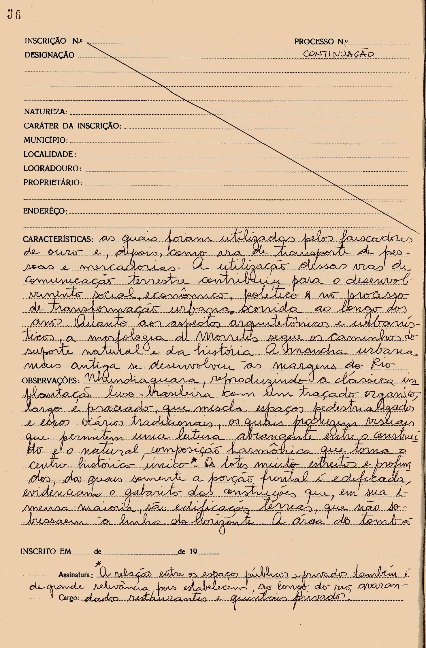 Inscrição de Tombamento 28-I Conjunto Histórico, Urbanístico e Paisagístico de Morretes
