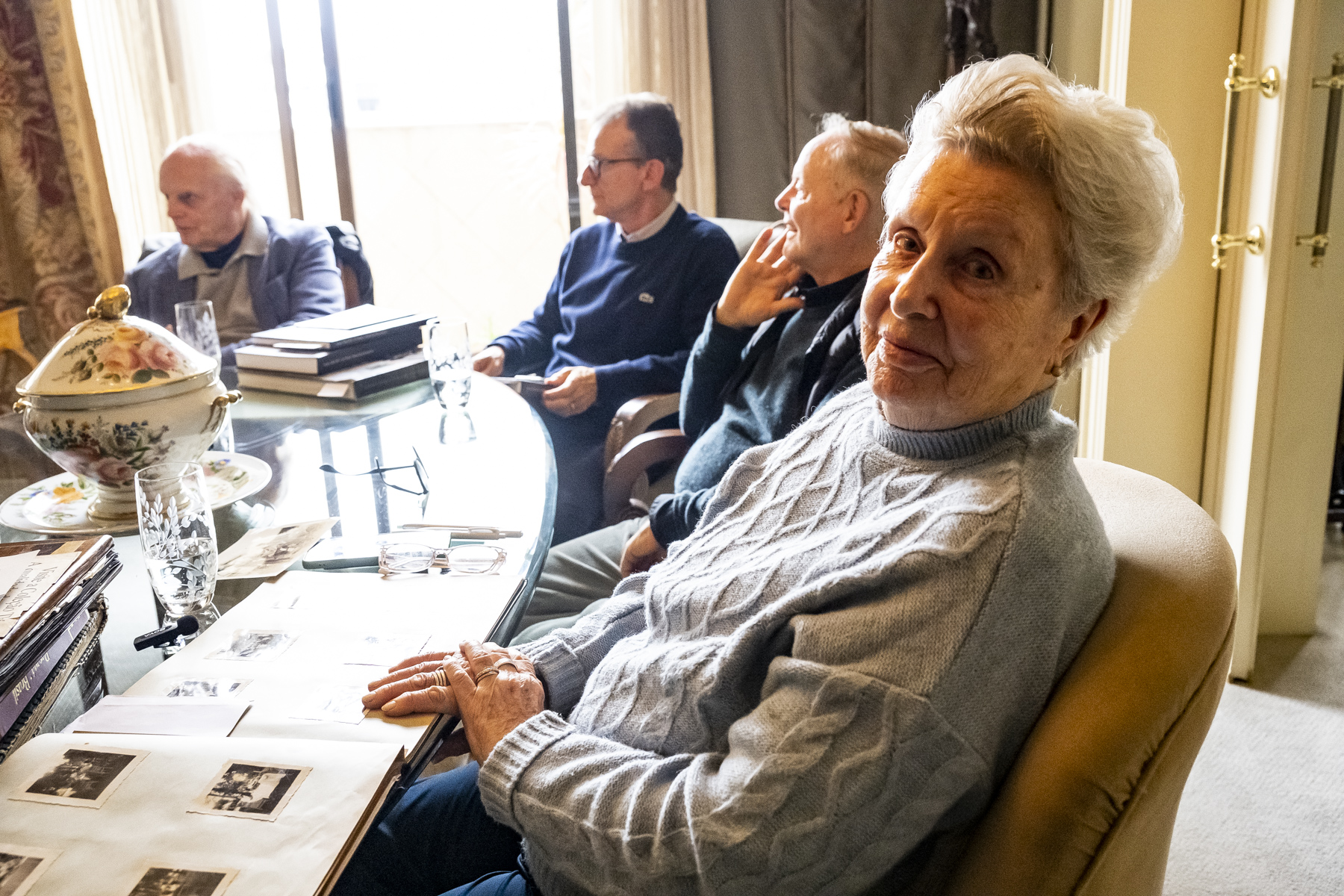 CPC realiza entrevista com Irene Gomm e outros descendentes da família Gomm