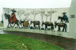 Monumento ao Tropeiro de Poty Lazarotto - Lapa