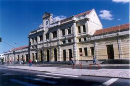 Estação da Estrada de Ferro de Curitiba e Viaduto João Negrão