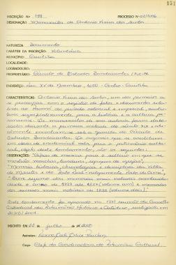 Inscrição de Tombamento 159-II Curitiba - Manuscritos de Antonio Vieira (2008)
