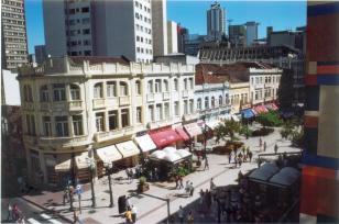 5-I: Paisagem Urbana do trecho da Praça Osório, Avenida Luís Xavier, Rua XV de Novembro e Praça Santos Andrade - Curitiba