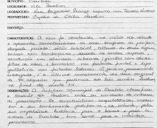 Casarão dos Parolin - Curitiba - Livro Tombo II - Inscrição 110 - Página 102