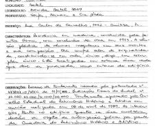 Residência e Bosque na Avenida Batel - Casa Gomm - Curitiba - Livro Tombo III - Inscrição 7 - Página 7