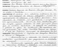 Residência do Vice-Governador do Território do Iguaçu - Laranjeiras do Sul - Livro Tombo II - Inscrição 95 - Página 82