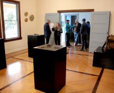 Inauguração da exposição.