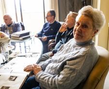 CPC realiza entrevista com Irene Gomm e outros descendentes da família Gomm