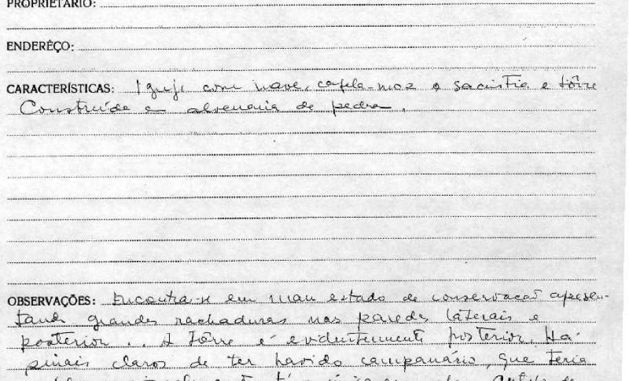 Igreja do Bom Jesus do Saivá - Antonina - Livro Tombo II - Inscrição 25 - Página 21