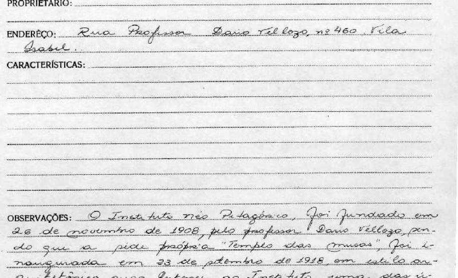 Instituto Neo Pitagórico - Curitiba - Livro Tombo II - Inscrição 20 - Página 17