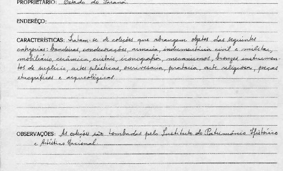 Coleções etnográficas, arqueológicas e artísticas do Museu Paranaense - Curitiba