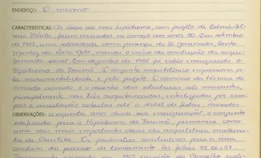 Jockey Club do Paraná - Curitiba - Livro Tombo II - Inscrição 155 - Página 147