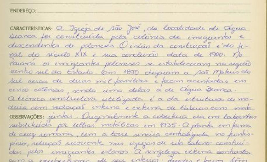 Igreja de São José em São Mateus do Sul - Livro do Tombo II - Inscrição 177 - Página 169