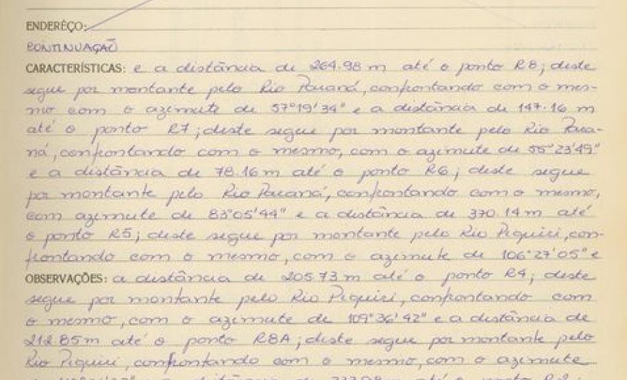 Cidade Real de Guairá - Terra Roxa - Livro Tombo I - Inscrição 23 - folha 25