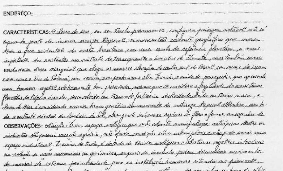 Serra do Mar - Livro Tombo I - Inscrição 17 - Página 17