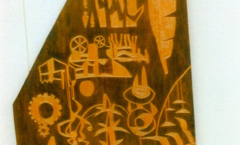 Poty Lazzarotto - Mapa do Paraná Estilizado