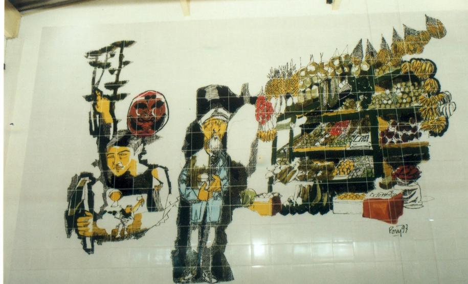 Poty Lazzarotto - Painel do Mercado Municipal