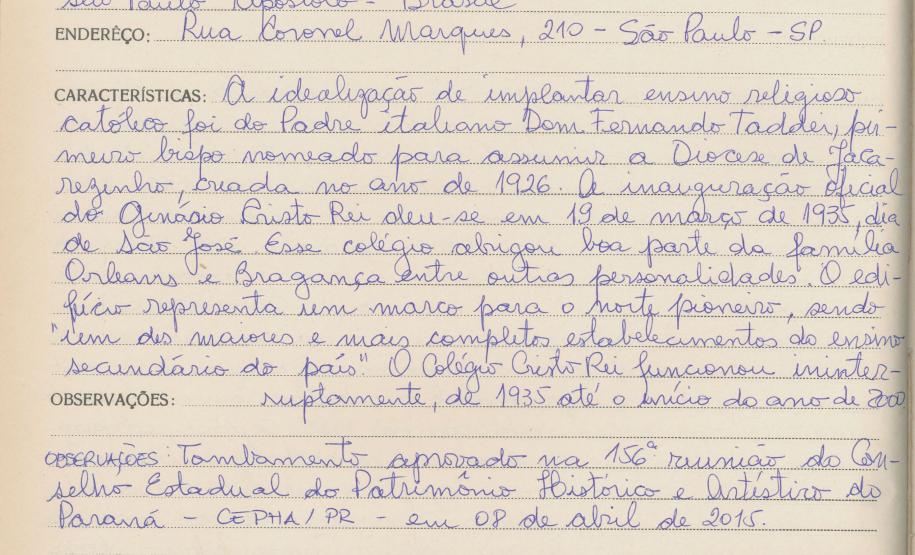 178-II Colégio Cristo Rei