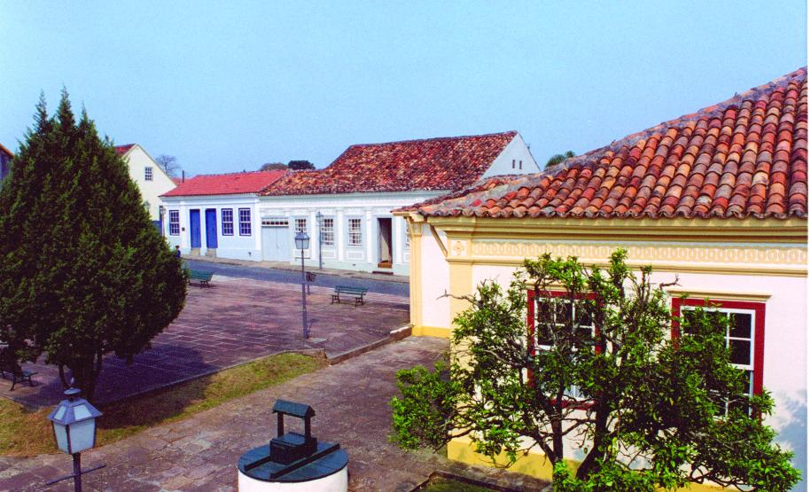 edificações no setor histórico da Lapa