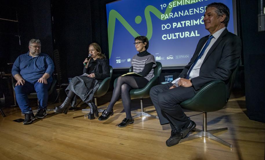Abertura do 1º Seminário Paranaense de Patrimônio Cultural.