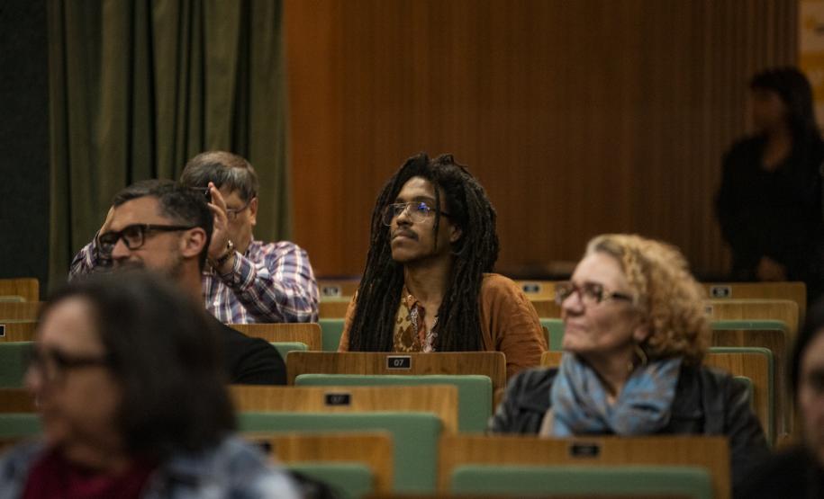 Público no 1º Seminário Paranaense do Patrimônio Cultural.