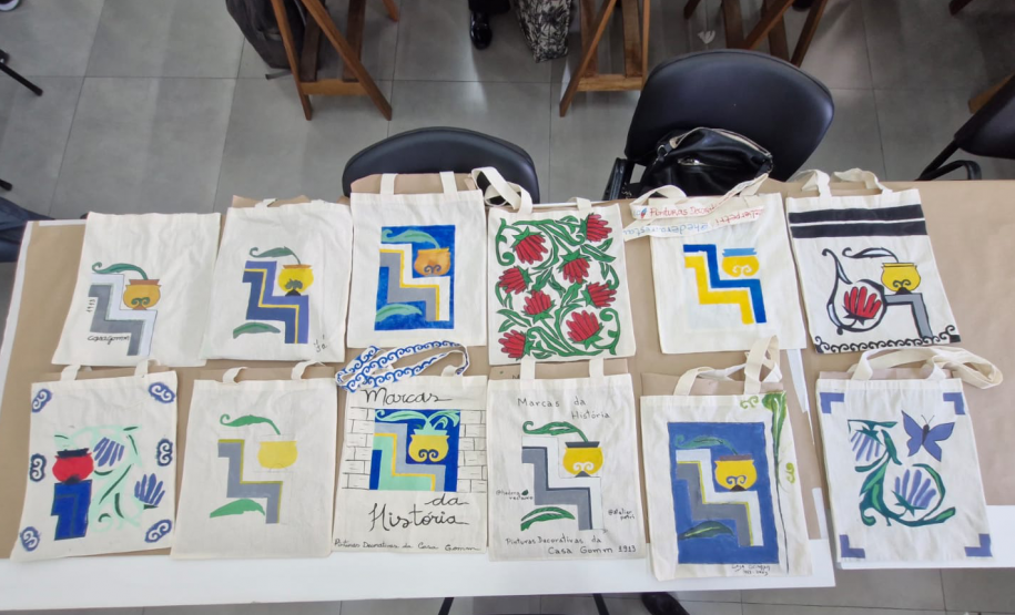 Marcas da história: Pinturas Decorativas da Casa Gomm