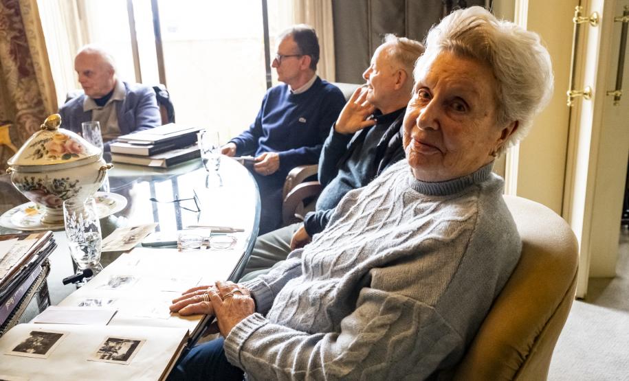 CPC realiza entrevista com Irene Gomm e outros descendentes da família Gomm